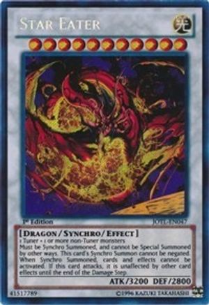Star Eater (Secret) (JOTL-EN047) - Judgment of the Light 1st Edition - Premium Yugioh Single from Konami - Just $11.11! Shop now at Game Crave Tournament Store