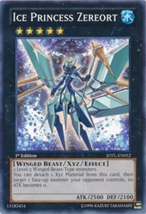 Ice Princess Zereort (JOTL-EN052) - Judgment of the Light Unlimited - Premium Yugioh Single from Konami - Just $0.25! Shop now at Game Crave Tournament Store