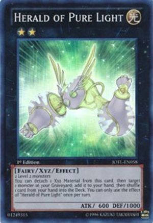 Herald of Pure Light (JOTL-EN058) - Judgment of the Light Unlimited - Premium Yugioh Single from Konami - Just $0.41! Shop now at Game Crave Tournament Store