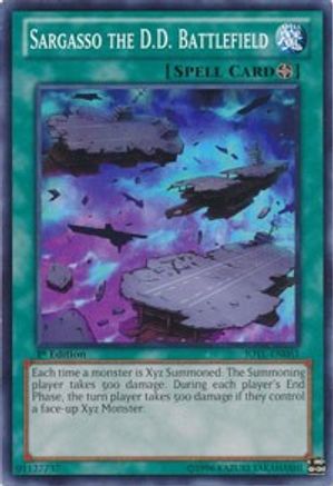Sargasso the D.D. Battlefield (JOTL-EN061) - Judgment of the Light 1st Edition - Premium Yugioh Single from Konami - Just $0.25! Shop now at Game Crave Tournament Store