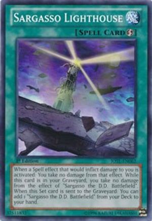 Sargasso Lighthouse (JOTL-EN062) - Judgment of the Light Unlimited - Premium Yugioh Single from Konami - Just $0.25! Shop now at Game Crave Tournament Store