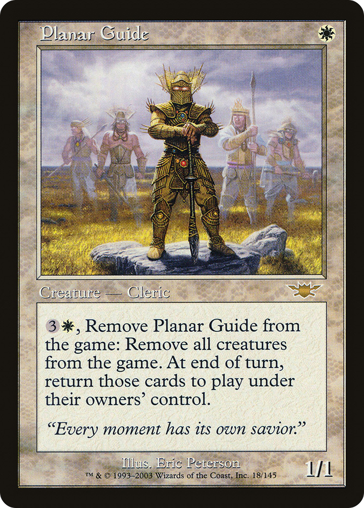 Planar Guide (LGN-018) - Legions - Premium MTG Single from Wizards of the Coast - Just $0.22! Shop now at Game Crave Tournament Store