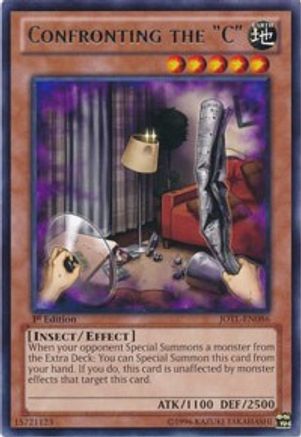 Confronting the C (JOTL-EN086) - Judgment of the Light 1st Edition - Premium Yugioh Single from Konami - Just $0.25! Shop now at Game Crave Tournament Store
