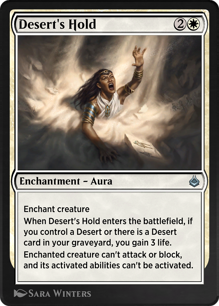 Desert's Hold (AKR-013) - Amonkhet Remastered - Premium MTG Single from Wizards of the Coast - Just $0! Shop now at Game Crave Tournament Store