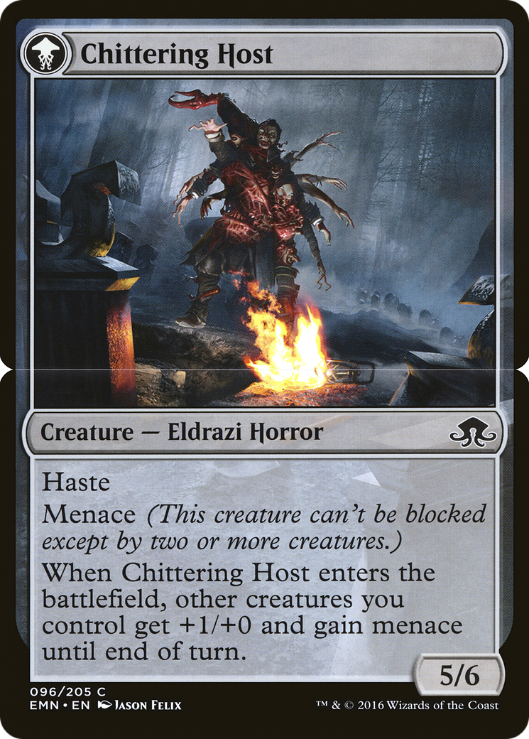 Chittering Host (EMN-96B) - Eldritch Moon: (mooneldrazidfc) - Premium MTG Single from Wizards of the Coast - Just $0! Shop now at Game Crave Tournament Store