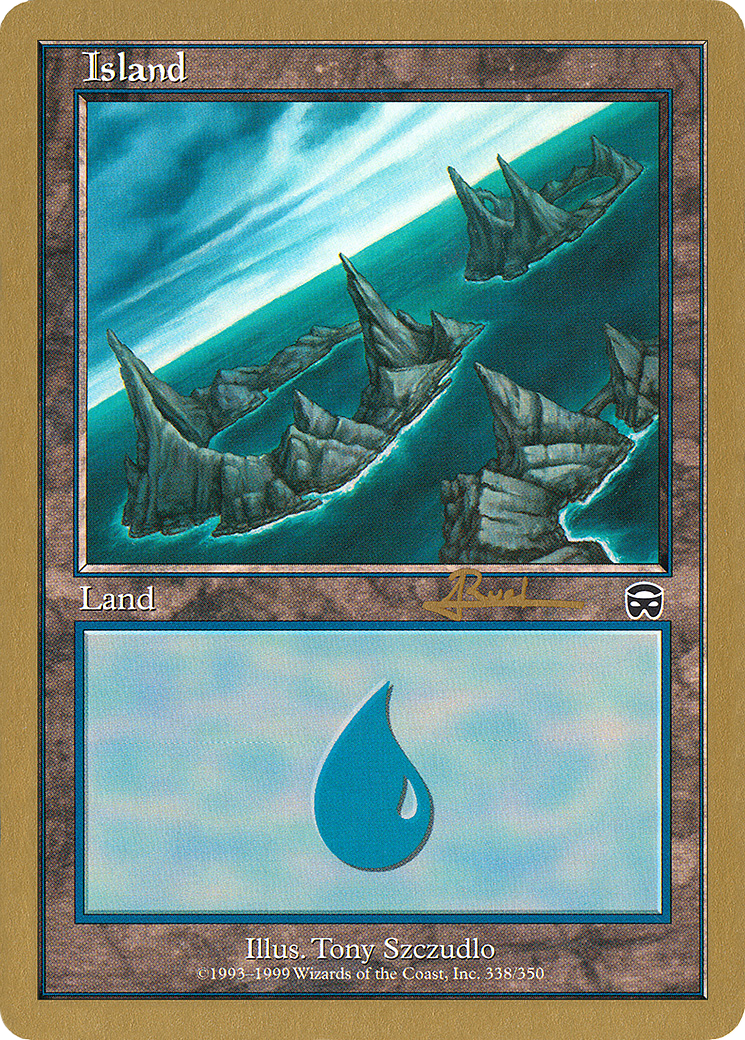 Island (WC01-AR338) - World Championship Decks 2001 - Premium MTG Single from Wizards of the Coast - Just $0.24! Shop now at Game Crave Tournament Store