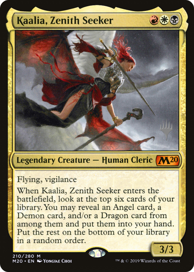 Kaalia, Zenith Seeker (PM20-210P) - Core Set 2020 Promos - Premium MTG Single from Wizards of the Coast - Just $2.74! Shop now at Game Crave Tournament Store