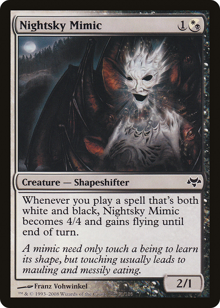 Nightsky Mimic (EVE-091) - Eventide - Premium MTG Single from Wizards of the Coast - Just $0.08! Shop now at Game Crave Tournament Store