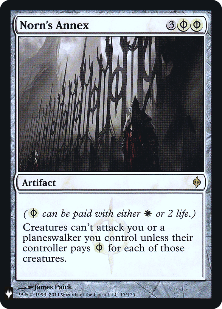Norn's Annex (FMB1-010) - Mystery Booster Retail Edition Foils Foil - Premium MTG Single from Wizards of the Coast - Just $0.63! Shop now at Game Crave Tournament Store