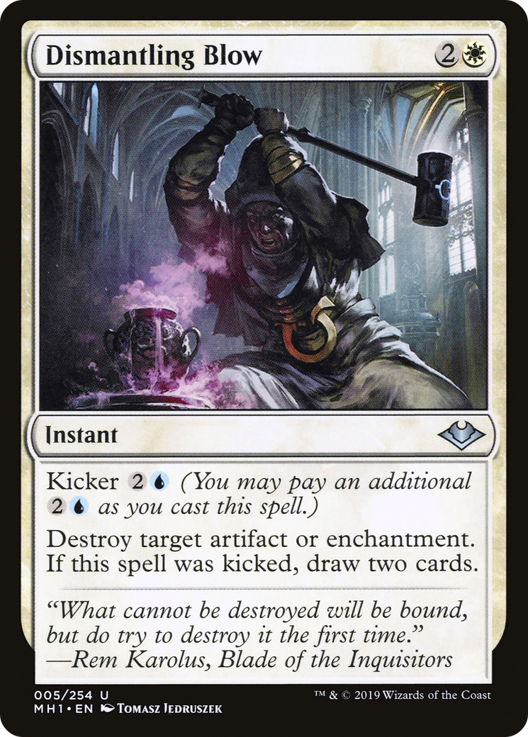Dismantling Blow (MH1-005) - Modern Horizons - Premium MTG Single from Wizards of the Coast - Just $0.08! Shop now at Game Crave Tournament Store