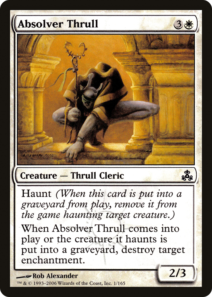 Absolver Thrull (GPT-001) - Guildpact Foil - Premium MTG Single from Wizards of the Coast - Just $0.12! Shop now at Game Crave Tournament Store
