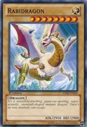 Rabidragon (SDBE-EN002) - Structure Deck: Saga of Blue-Eyes White Dragon 1st Edition - Premium Yugioh Single from Konami - Just $0.25! Shop now at Game Crave Tournament Store