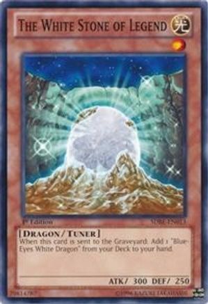 The White Stone of Legend (SDBE-EN013) - Structure Deck: Saga of Blue-Eyes White Dragon 1st Edition - Premium Yugioh Single from Konami - Just $0.30! Shop now at Game Crave Tournament Store