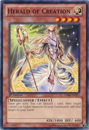 Herald of Creation (SDBE-EN015) - Structure Deck: Saga of Blue-Eyes White Dragon 1st Edition - Premium Yugioh Single from Konami - Just $0.25! Shop now at Game Crave Tournament Store