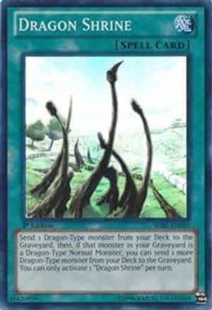 Game Crave Tournament Store - Dragon Shrine (SDBE-EN019) - Structure Deck: Saga of Blue-Eyes White Dragon Unlimited Game Crave Tournament Store - Dragon Shrine (SDBE-EN019) - Structure Deck: Saga of Blue-Eyes White Dragon Unlimited