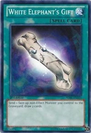 White Elephant's Gift (SDBE-EN026) - Structure Deck: Saga of Blue-Eyes White Dragon Unlimited - Premium Yugioh Single from Konami - Just $0.25! Shop now at Game Crave Tournament Store