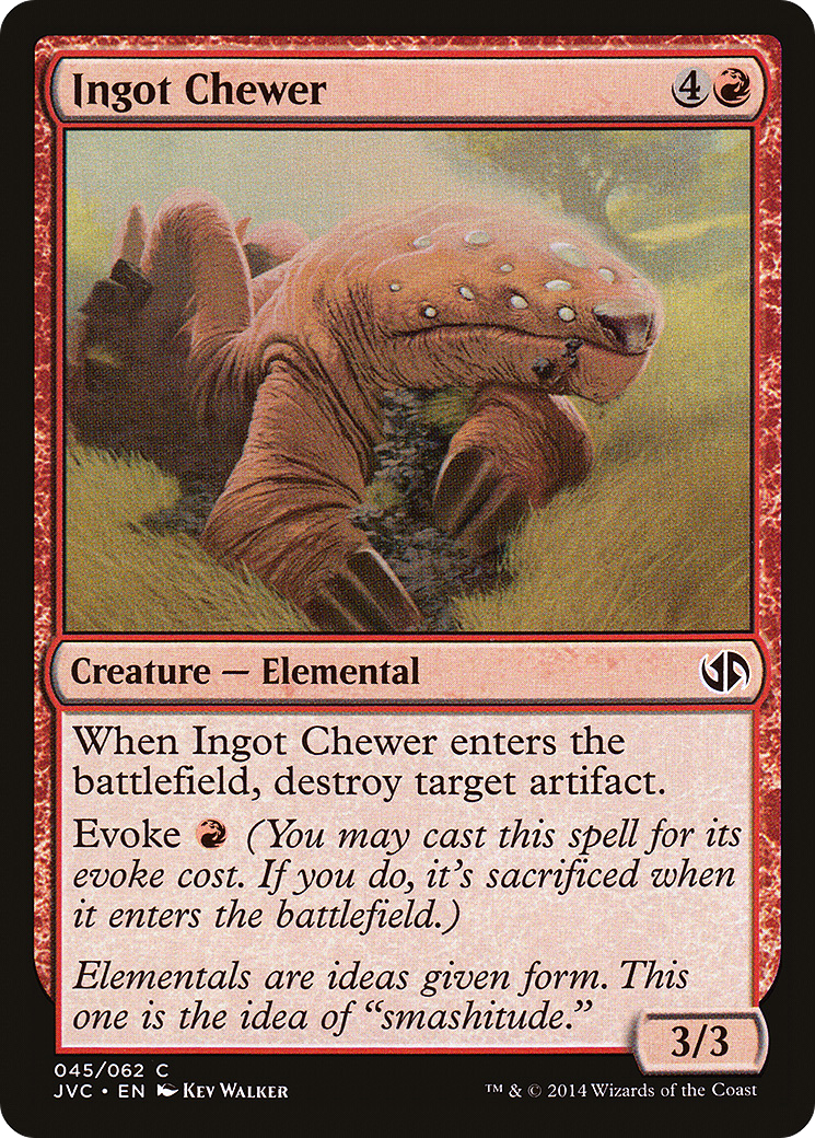 Ingot Chewer (JVC-045) - Duel Decks Anthology: Jace vs. Chandra - Premium MTG Single from Wizards of the Coast - Just $0.26! Shop now at Game Crave Tournament Store