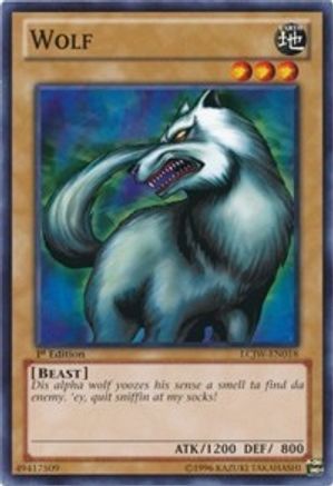 Wolf (LCJW-EN018) - Legendary Collection 4: Joey's World 1st Edition - Premium Yugioh Single from Konami - Just $1.66! Shop now at Game Crave Tournament Store