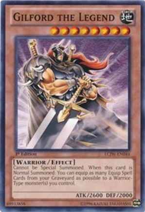 Gilford the Legend (LCJW-EN044) - Legendary Collection 4: Joey's World 1st Edition - Premium Yugioh Single from Konami - Just $0.43! Shop now at Game Crave Tournament Store