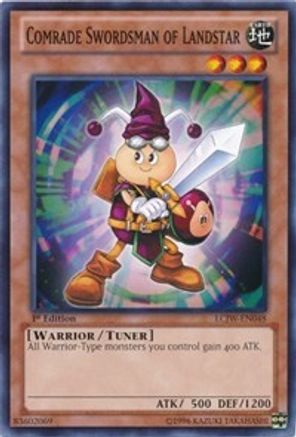 Comrade Swordsman of Landstar (LCJW-EN048) - Legendary Collection 4: Joey's World 1st Edition - Premium Yugioh Single from Konami - Just $1.02! Shop now at Game Crave Tournament Store