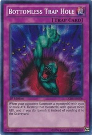Bottomless Trap Hole (LCJW-EN078) - Legendary Collection 4: Joey's World 1st Edition - Premium Yugioh Single from Konami - Just $11.90! Shop now at Game Crave Tournament Store