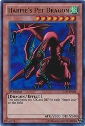 Harpie's Pet Dragon (LCJW-EN086) - Legendary Collection 4: Joey's World 1st Edition - Premium Yugioh Single from Konami - Just $1.77! Shop now at Game Crave Tournament Store