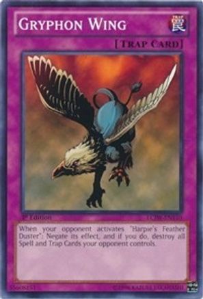 Gryphon Wing (LCJW-EN110) - Legendary Collection 4: Joey's World 1st Edition - Premium Yugioh Single from Konami - Just $0.25! Shop now at Game Crave Tournament Store