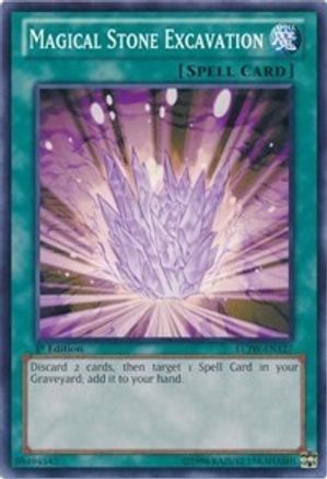 Magical Stone Excavation (LCJW-EN127) - Legendary Collection 4: Joey's World 1st Edition - Premium Yugioh Single from Konami - Just $0.28! Shop now at Game Crave Tournament Store