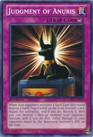Judgment of Anubis (LCJW-EN135) - Legendary Collection 4: Joey's World 1st Edition - Premium Yugioh Single from Konami - Just $0.78! Shop now at Game Crave Tournament Store