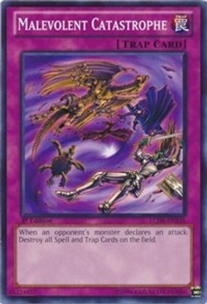Malevolent Catastrophe (LCJW-EN136) - Legendary Collection 4: Joey's World 1st Edition - Premium Yugioh Single from Konami - Just $0.08! Shop now at Game Crave Tournament Store