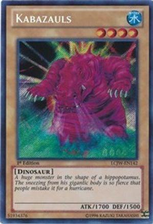 Kabazauls (LCJW-EN142) - Legendary Collection 4: Joey's World 1st Edition - Premium Yugioh Single from Konami - Just $4.93! Shop now at Game Crave Tournament Store