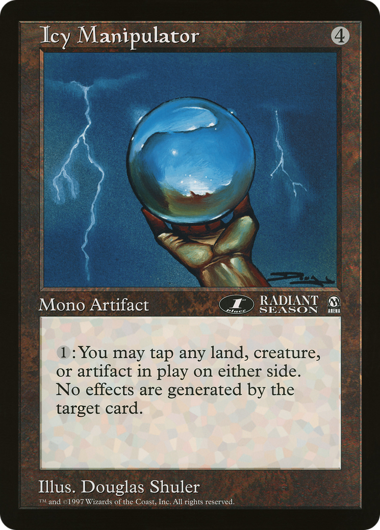 Icy Manipulator (OLEP-006) - Oversized League Prizes - Premium MTG Single from Wizards of the Coast - Just $0! Shop now at Game Crave Tournament Store