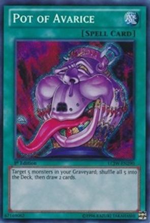 Game Crave Tournament Store - Pot of Avarice (LCJW-EN290)