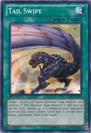 Tail Swipe (LCJW-EN162) - Legendary Collection 4: Joey's World 1st Edition - Premium Yugioh Single from Konami - Just $0.29! Shop now at Game Crave Tournament Store