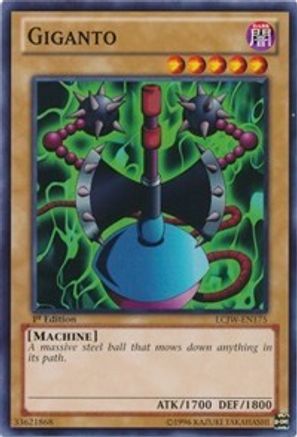 Giganto (LCJW-EN175) - Legendary Collection 4: Joey's World 1st Edition - Premium Yugioh Single from Konami - Just $0.31! Shop now at Game Crave Tournament Store