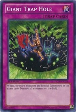 Giant Trap Hole (LCJW-EN276) - Legendary Collection 4: Joey's World 1st Edition - Premium Yugioh Single from Konami - Just $0.25! Shop now at Game Crave Tournament Store