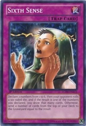 Sixth Sense (LCJW-EN273) - Legendary Collection 4: Joey's World 1st Edition - Premium Yugioh Single from Konami - Just $9.42! Shop now at Game Crave Tournament Store