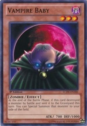 Vampire Baby (LCJW-EN186) - Legendary Collection 4: Joey's World 1st Edition - Premium Yugioh Single from Konami - Just $0.54! Shop now at Game Crave Tournament Store