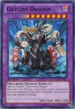 Gatling Dragon (LCJW-EN267) - Legendary Collection 4: Joey's World 1st Edition - Premium Yugioh Single from Konami - Just $16.83! Shop now at Game Crave Tournament Store