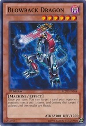 Blowback Dragon (LCJW-EN264) - Legendary Collection 4: Joey's World 1st Edition - Premium Yugioh Single from Konami - Just $0.48! Shop now at Game Crave Tournament Store