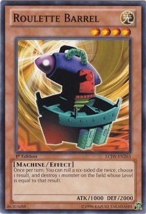 Roulette Barrel (LCJW-EN263) - Legendary Collection 4: Joey's World 1st Edition - Premium Yugioh Single from Konami - Just $0.51! Shop now at Game Crave Tournament Store