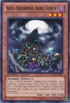 Soul-Absorbing Bone Tower (LCJW-EN195) - Legendary Collection 4: Joey's World 1st Edition - Premium Yugioh Single from Konami - Just $0.91! Shop now at Game Crave Tournament Store