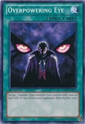 Overpowering Eye (LCJW-EN216) - Legendary Collection 4: Joey's World 1st Edition - Premium Yugioh Single from Konami - Just $0.26! Shop now at Game Crave Tournament Store