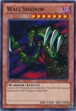 Wall Shadow (LCJW-EN229) - Legendary Collection 4: Joey's World 1st Edition - Premium Yugioh Single from Konami - Just $0.32! Shop now at Game Crave Tournament Store