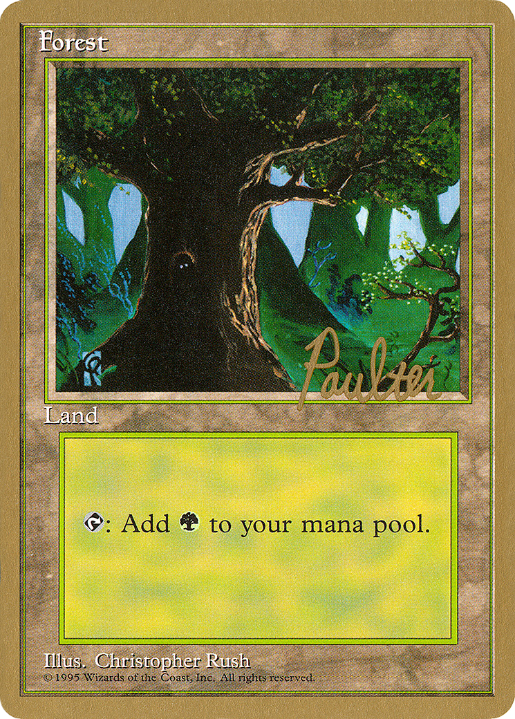 Forest (PTC-PP377) - Pro Tour Collector Set - Premium MTG Single from Wizards of the Coast - Just $0.24! Shop now at Game Crave Tournament Store