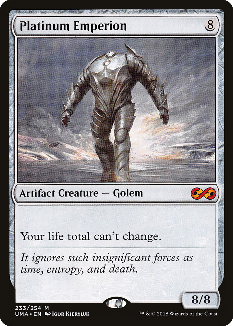 Platinum Emperion (UMA-233) - Ultimate Masters Foil - Premium MTG Single from Wizards of the Coast - Just $3.96! Shop now at Game Crave Tournament Store