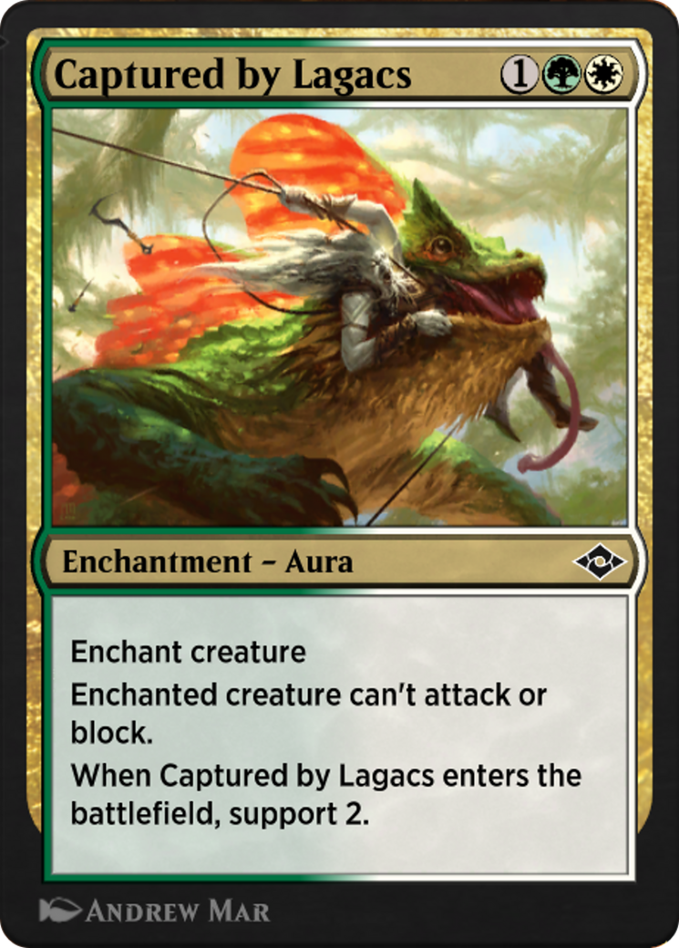 Captured by Lagacs (J21-682) - Jumpstart: Historic Horizons - Premium MTG Single from Wizards of the Coast - Just $0! Shop now at Game Crave Tournament Store