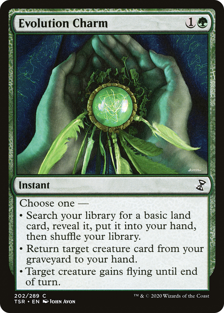 Evolution Charm (TSR-202) - Time Spiral Remastered Foil - Premium MTG Single from Wizards of the Coast - Just $0.08! Shop now at Game Crave Tournament Store
