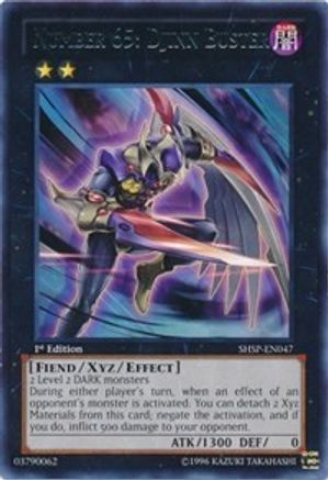 Number 65: Djinn Buster (SHSP-EN047) - Shadow Specters Unlimited - Premium Yugioh Single from Konami - Just $0.27! Shop now at Game Crave Tournament Store