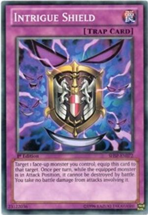 Intrigue Shield (SHSP-EN072) - Shadow Specters 1st Edition - Premium Yugioh Single from Konami - Just $0.25! Shop now at Game Crave Tournament Store